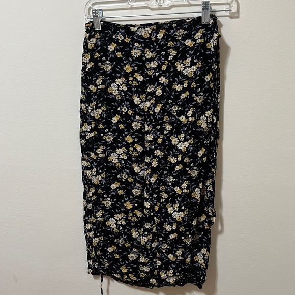 Urban Outfitters Dresses & Skirts - Floral midi wrap skirt